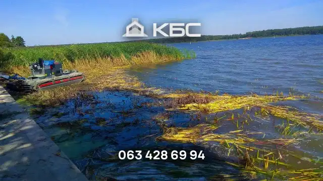 Очистка водоёмов в Бучанском р-не