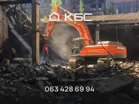Демонтаж домов - в Киеве и области