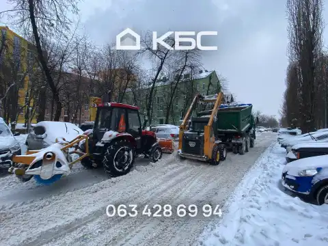 Уборка и вывоз снега в Броварском р-не