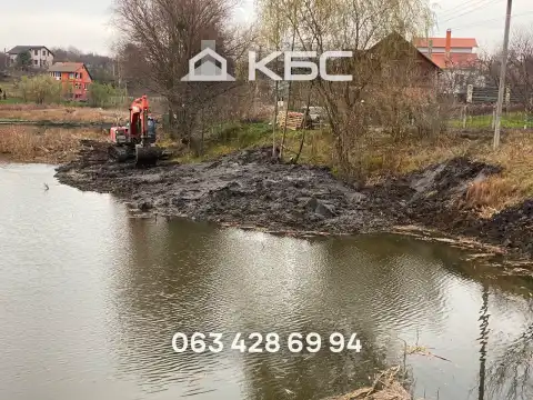 Очистка водоёмов в Киеве и области