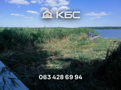 Очистка водоёмов в Бориспольском р-не