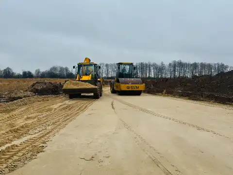 Отсыпка дорог в Киеве и области